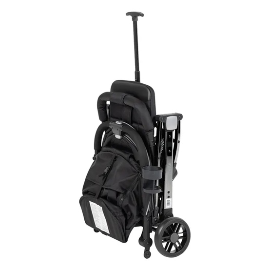 Коляска прогулочная Farfello Comfy Go Comfort Chrome Total Black Chrome - 6